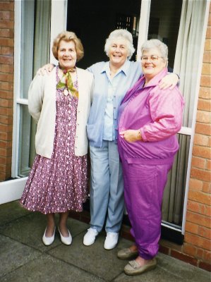 Sisters Janet, Margaret and Patricia