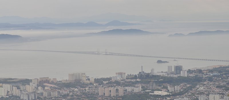 View from Bukit bendera.