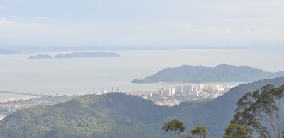 View from Bukit bendera.
