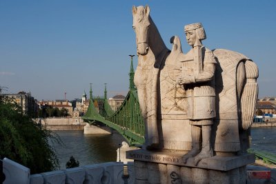 St. Stephen's statue and the Liberty Bridge, Budapest, Hungary - IMG_2000-2.jpg