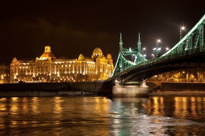Hotel and Spa Gellert with Liberty Bridge - Budapest, Hungary - IMG_3612-3.jpg