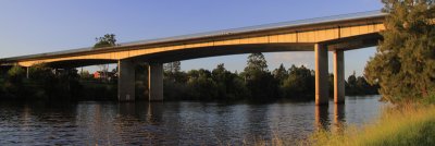 Evening light on the Nepean River