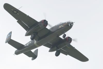 B-17, B-24, and B-25 Visiting North Texas in 2006