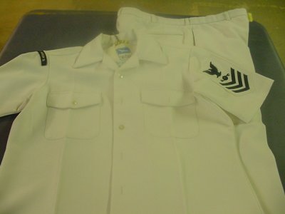1st Class Petty Officers White Uniform