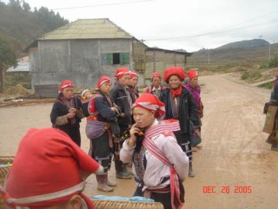 red zhao minority people