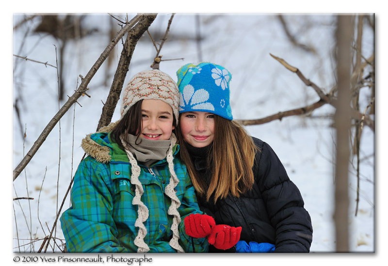 Coralie et Arianne ...