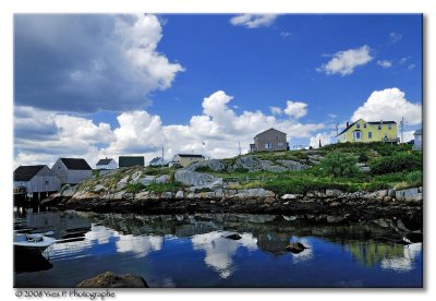 Peggys Cove town ...