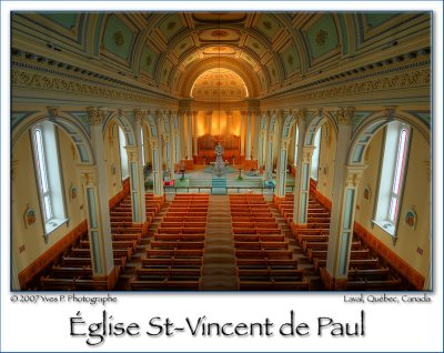 St-Vincent de Paul Church, Laval, PQ, Canada