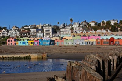 The beach at Capitola