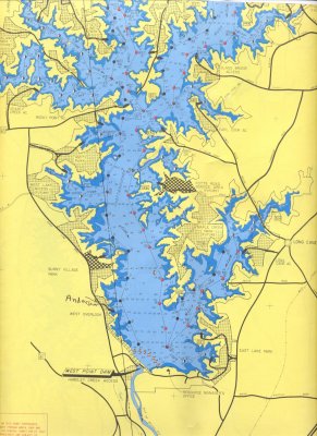 West Point Dam (AL/GA) maps