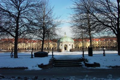 Munich courtyard