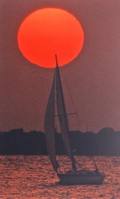 Virginia Beach Sunset, 1987