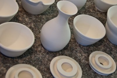 Unfired Pottery  ~  February 9 