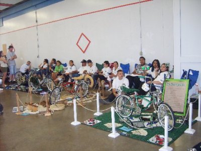 Jeannies club sitting by their bike entrys.jpg