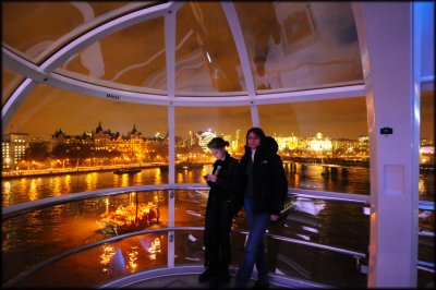 Panorama from the London Eye