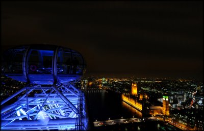 Panorama from the London Eye