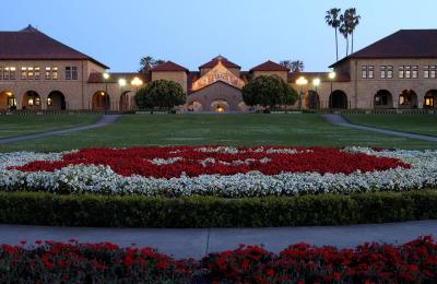 Stanford Oval and the Quad