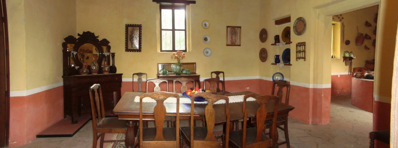 Comedor de tipo porfiriano (final de siglo XIX y principio del XX)