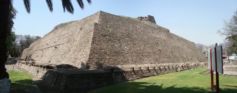 PIRAMIDE DE TENAYUCA (PANORAMICA)