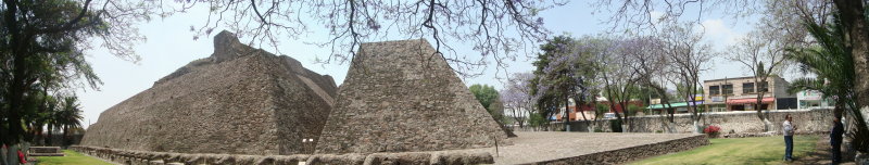 PIRAMIDE DE TENAYUCA (PANORAMICA)