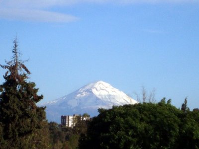 Ciudad de México y Volcanes circundantes