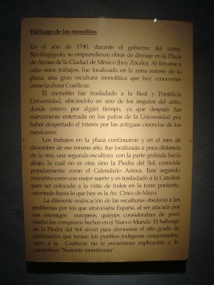 Hallazgo de los monolitos