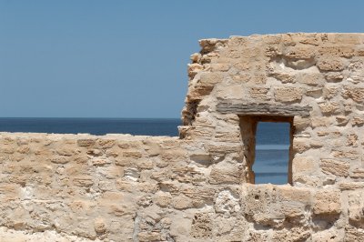 Fentre sur mer au fort d'Houmt Souk