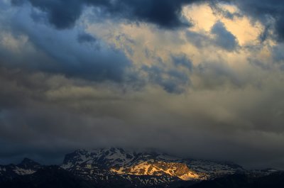 Leglerhtte in der Abendsonne