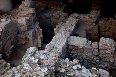 Finds under the Acropolis Museum