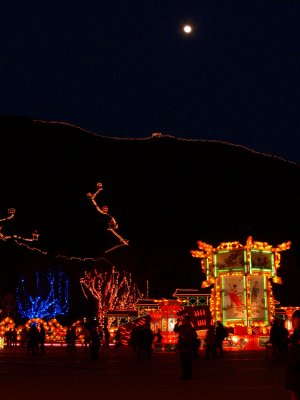 Lantern Festival with Moon