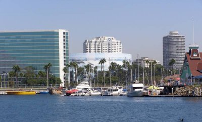 Leaving Long Beach harbor