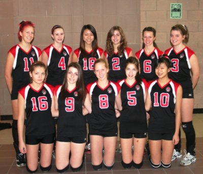 2009-2010 Girls 15U Black