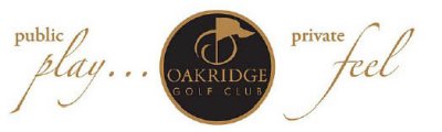 2010 Girls 16U Black Sponsor - Oakridge Golf Club