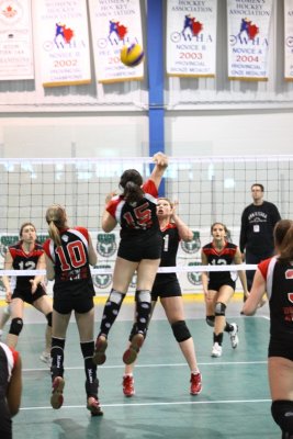 Girls 14U Arif at 14U Provincials