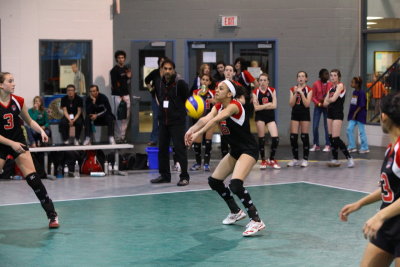 Girls 14U Arif at 14U Provincials