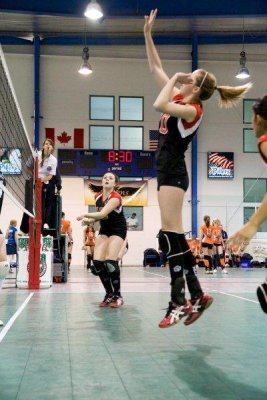 Girls 14U Arif at 14U Provincials