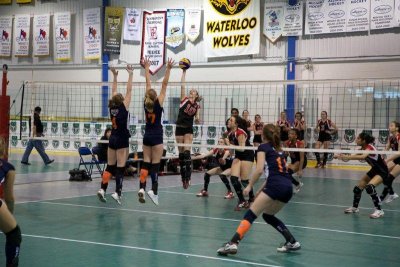 Girls 14U Arif at 14U Provincials