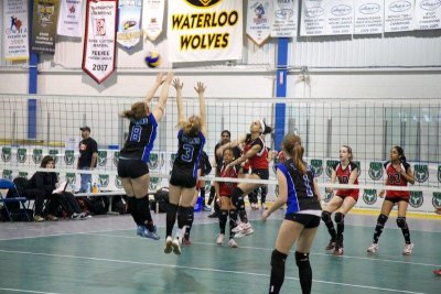 Girls 14U Arif at 14U Provincials