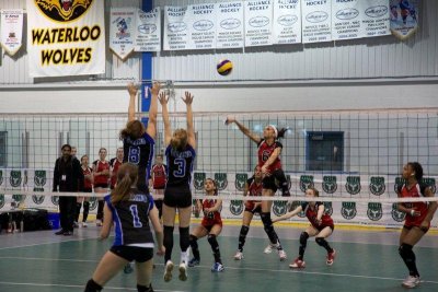 Girls 14U Arif at 14U Provincials