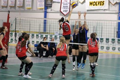 Girls 14U Arif at 14U Provincials