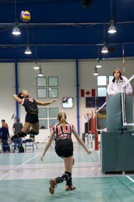 Girls 14U Arif at 14U Provincials