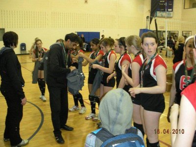 Girls 14U Arif at 14U Provincials