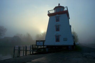 Lighthouse, Fog