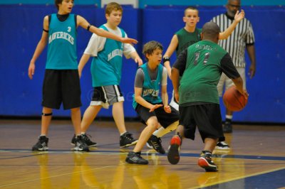 Jonathon's B-Ball Playoff Game 1 3-7-09 0012