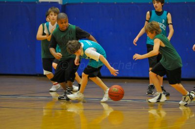 Jonathon's B-Ball Playoff Game 1 3-7-09 0016