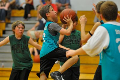 Jonathon's B-Ball Playoff Game 1 3-7-09 0208