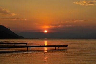 Sunrise @ Okanagan Lake In Peachland
