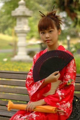 Kimono Photo Shoot - Ashley