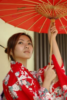 Kimono Photo Shoot - Serene