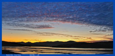 Mackerel Skies - Conwy Estuary - Pano